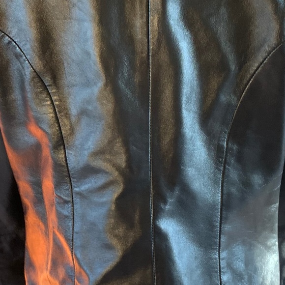 Black leather jacket by Bagatelle - Picture 4 of 5